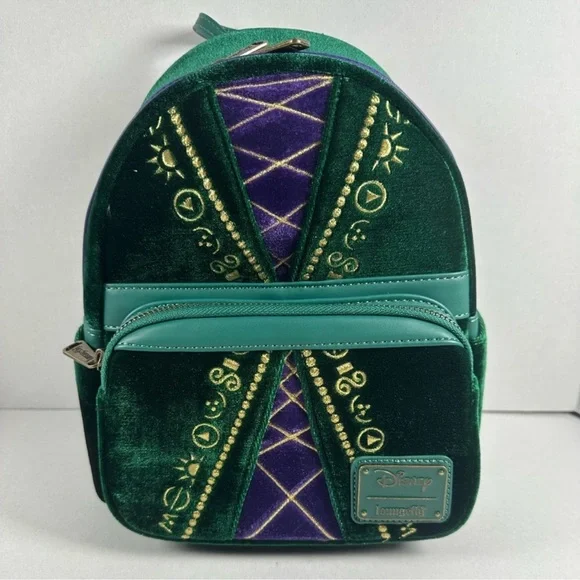 Loungefly Disney Hocus Pocus Winifred Sanderson Cosplay Mini Backpack Exclusive - Picture 8 of 11